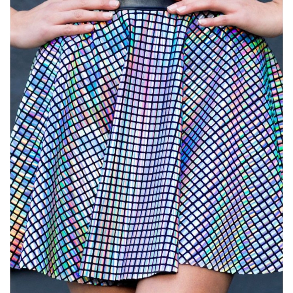 Disco Cube Evil Skater Skirt